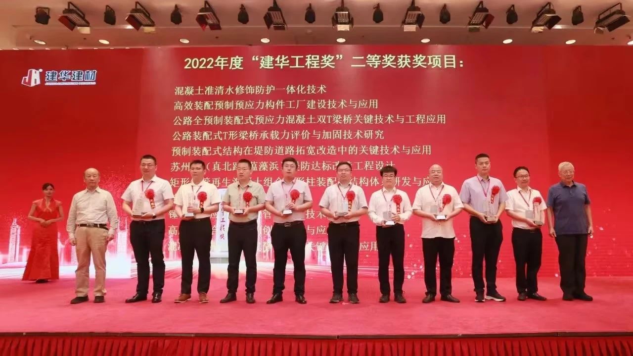 喜讯！利来老牌国际官网智能荣获“建华工程奖”二等奖